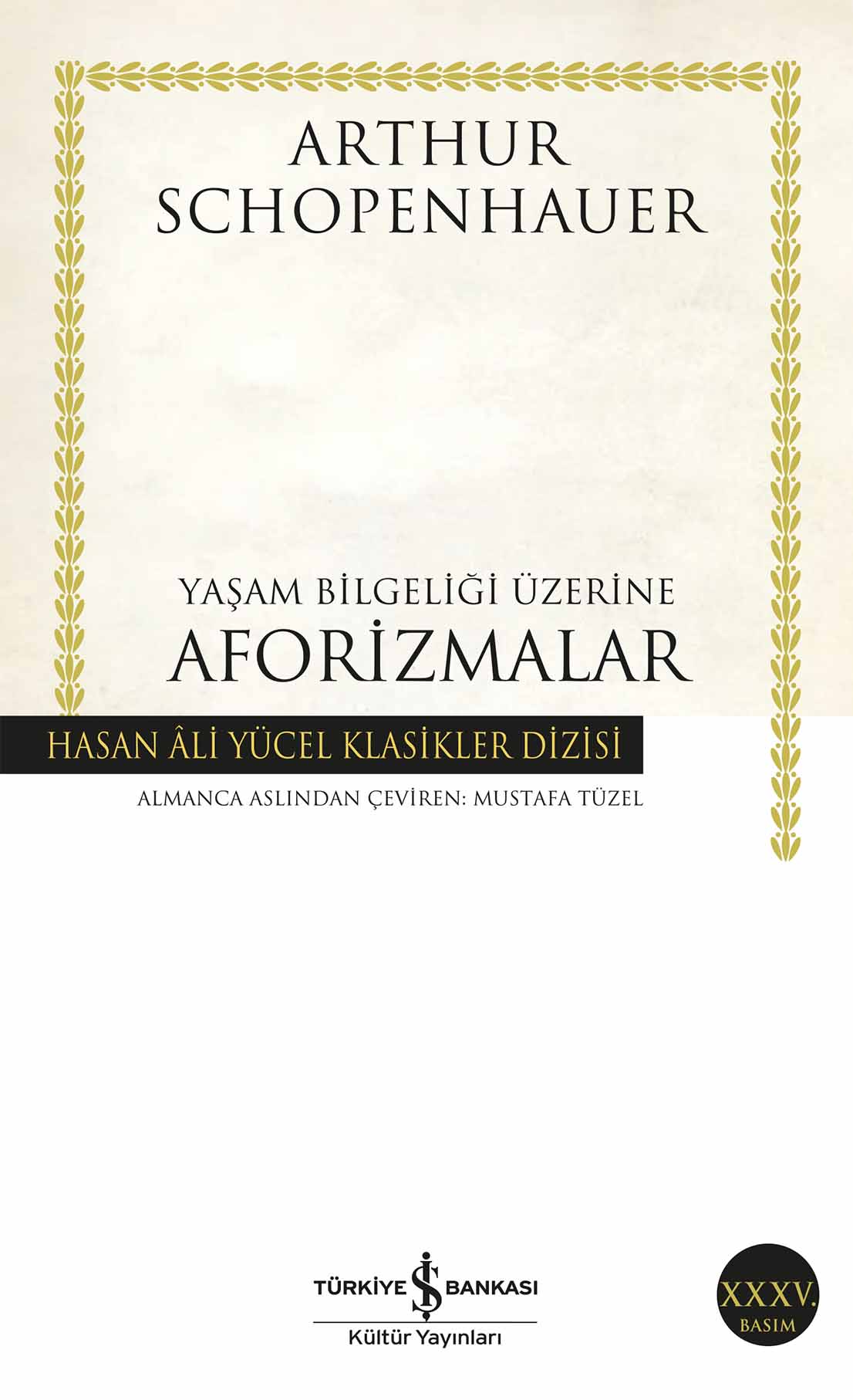 Yaşam Bilgeliği Üzerine Aforizmalar